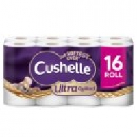 Asda Cushelle Ultra Quilted 16 Toilet Rolls