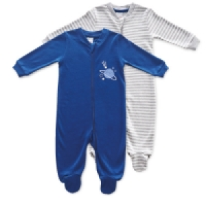 Baby Planets Sleepsuit 2 Pack