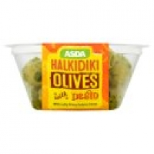 Asda Halkidiki Olives with Pesto