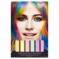 Asda Pixie Lott Paint Neon Hair Chalks Collection Vibrant Wash Away Instant 