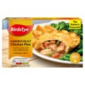 Asda Birds Eye 4 Shortcrust Chicken Pies