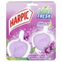 Asda Harpic Active Fresh 6 Rim Block Toilet Cleaner, Lavender Scent