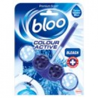 Asda Bloo Blue Active Bleach Toilet Rim Block