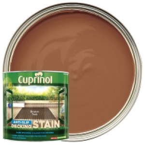 Cuprinol Anti-Slip Decking Stain - Boston Teak 2.5L £24.00