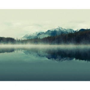 ohpopsi Cloudy Mountain Peaks Wall Mural - XL 3.5m (W) x 2.8