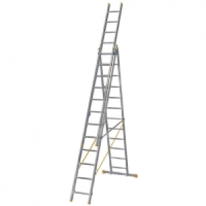 Werner 8.54m Extensionplus Aluminium 4 way Combination Ladde £310.00