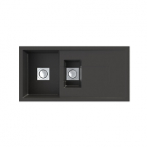 Sigma 1.5 Bowl Composite Kitchen Sink - Black £162.00