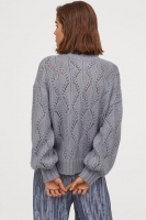 HM   Lace-knit jumper