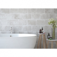 Wickes  Wickes Formations Concrete Grey Ceramic Wall Tile 300 x 200m