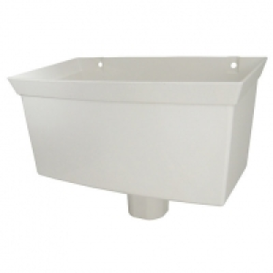 Wickes  FloPlast RHS1W Round Line Rainwater Hopper - White