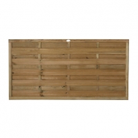Wickes  Forest Garden Pressure Treated Horizontal Hit & Miss Fence P