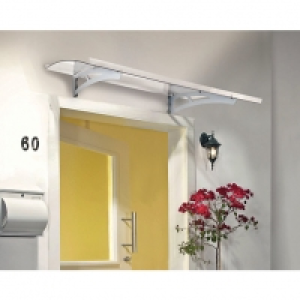 Palram Lucida 1350 Polycarbonate Door Canopy - 1350 x 900 mm &pound;140.00