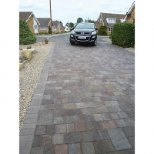 Wickes  Marshalls Drivesett Natrale Textured Block Paving - Slate 24