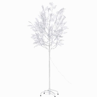 Wilko  Wilko 120 LED Prelit Tree White 1.5m
