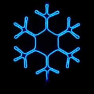 Wilko  Wilko Neon Light Up Snowflake