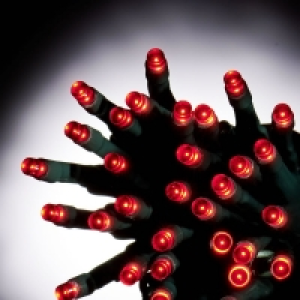 Wilko 300 Red Multifunctional LED Christmas Lights with Gree £11.25