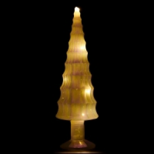 Wilko  Wilko 35cm White LED Tree Ornament
