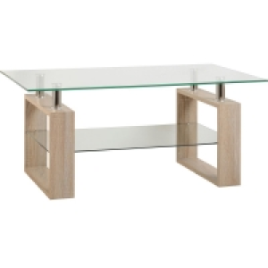 Wilko  Monza Oak Effect Coffee Table