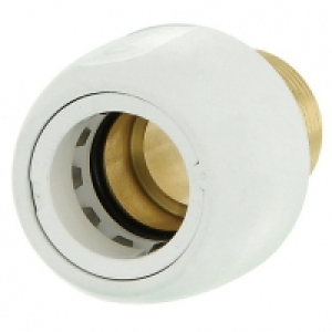 Hep2O HX29/15WS Brass Adaptor Male Socket - 1/2in x 15mm £5.01