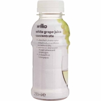Wilko  Wilko White Grape Juice Concentrate 250ml