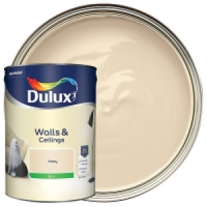 Dulux - Ivory - Silk Emulsion Paint 5L £26.00