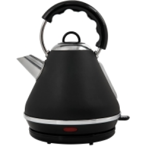 Wilko  Wilko Matt Black Pyramid Kettle