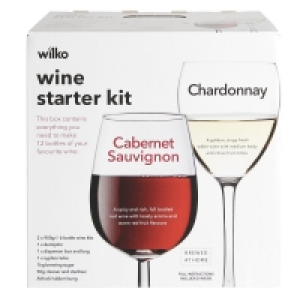 Wilko  Wilko Wine Making Starter Kit 12 Bottle