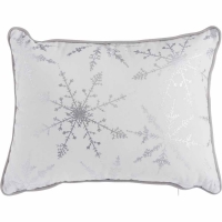 Wilko  Wilko Snowflake Cushion 43 x 33cm