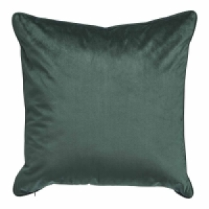 Wilko  Wilko Velour Cushion Green 50 x 50cm