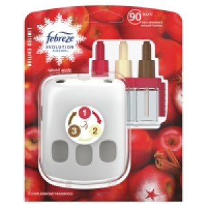 Wilko  Febreze 3Volution Starter Kit Spiced Apple