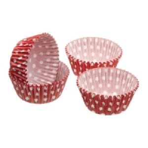 Kitchencraft Cupcake Cases, Pack of 60 Red and White Spots £1.61