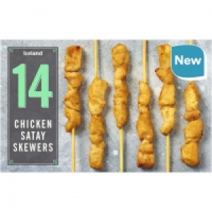 Iceland  Iceland 14 Chicken Satay Skewers 280g