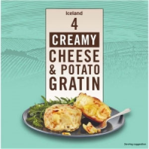 Iceland  Iceland 4 Cheese & Potato Creamy Gratins 480g