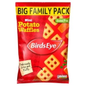 Iceland  Birds Eye Mini Potato Waffles 918g