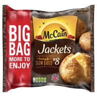 Iceland  McCain 8 Frozen Baked Jacket Potatoes 1.6kg