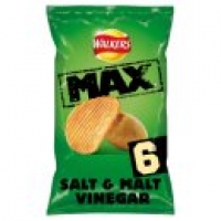 Asda Walkers Max Salt & Vinegar Crisps