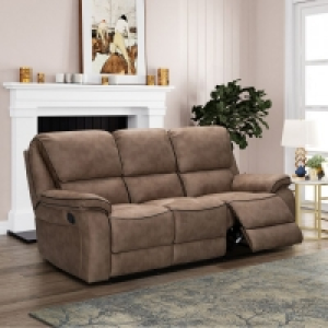Monaco 3 Seater Recliner Brown £958.80