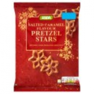 Asda Salted Caramel Flavour Pretzel Stars