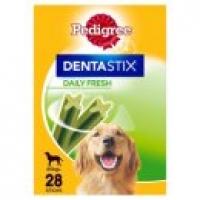 Asda Pedigree Dentastix Fresh Adult Large Dog Treat Dental Chews 28 Pack