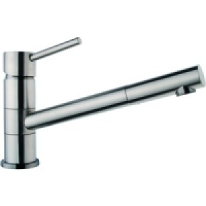 Wickes Tuya Mono Mixer Kitchen Sink Tap Brushed Chrome &pound;165.00