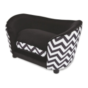 Black Pet Collection Sofa Pet Bed