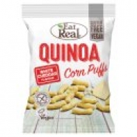 Asda Eat Real Quinoa Corn Puffs White Cheddar Flavour