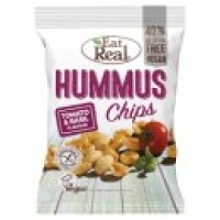 Asda Eat Real Hummus Chips Tomato & Basil Flavour