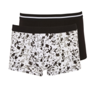 Mens Black Hipsters 2 Pack £3.99