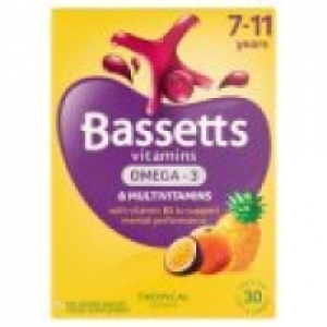 Bassetts Vitamins Multivitamins Tropical Flavour 7-11 Years Soft & Chewies