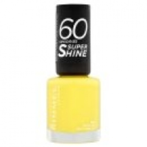 Asda Rimmel London 60 Seconds Super Shine Nail Polish Chin Up Buttercup