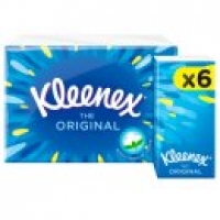 Asda Kleenex The Original Pocket Tissues - 6 Pack