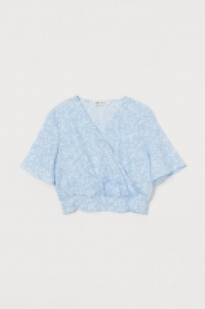 Wrapover patterned blouse £7.00