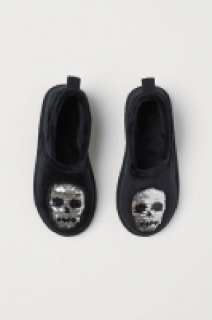  Reversible sequined slippers £6.00