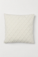 HM   Pattern-knit cushion cover